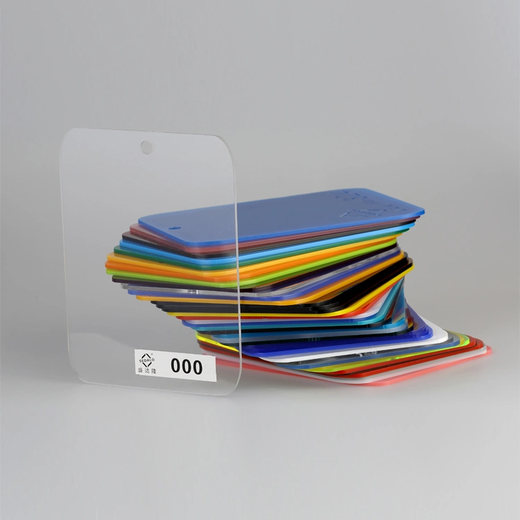 2mm, 3mm, 5mm und 7 mm Transparentes FarbAcryl-Blatt für Display