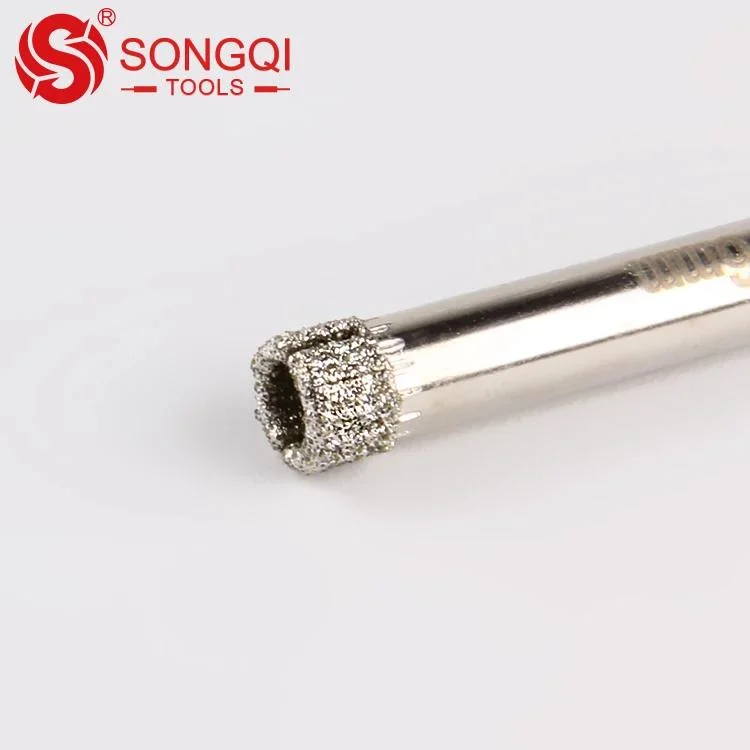 Songqi High Quality Diamond Hole Saw Cutter Coated Core Drill Bit for Tile Marble Glass Ceramic