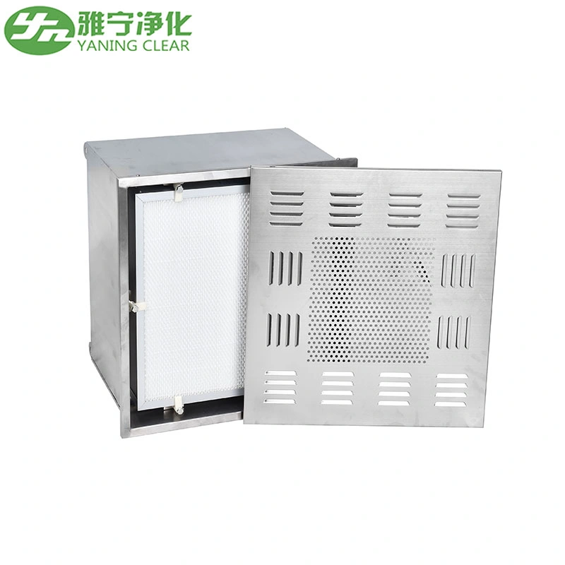 Yaning Clean Room Terminal HEPA Filter Box Air Supply Terminal HEPA Box for Clean Room