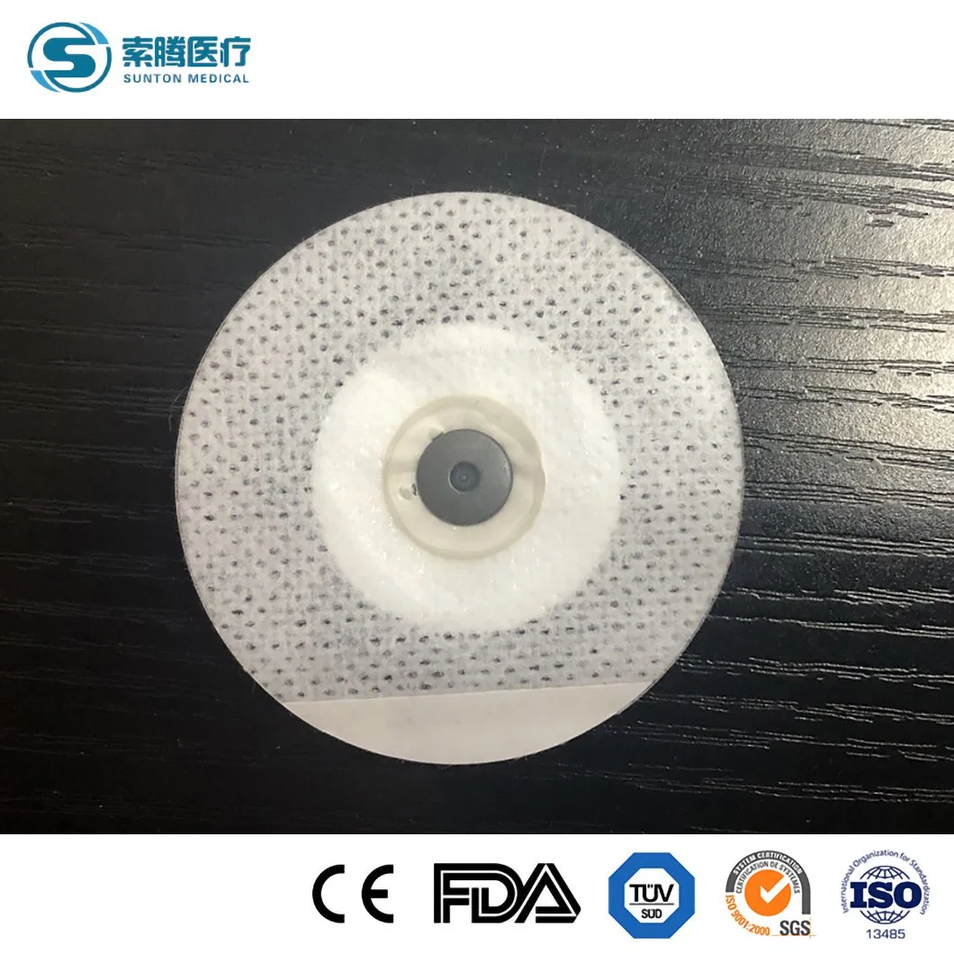 Sunton China 12 à 100 μ M épaisseur film pour électrode fournisseur médical Disque pour électrodes de qualité technique d'extrusion/vulcanisation/durcissement de haute qualité tranche d'électrode