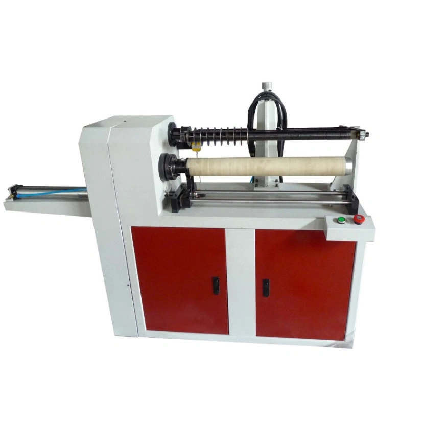 Top Paper Core Cutting Machine Multi Cutter Paper Core Tube Cutting Machine Paper Core Cutter Multi Knives Cheap Simple