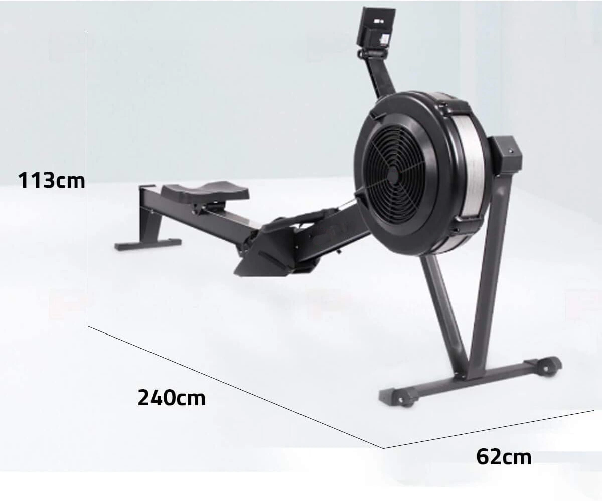 Wholesale/Supplier Home Use Black Fitness Air Rowing Machine