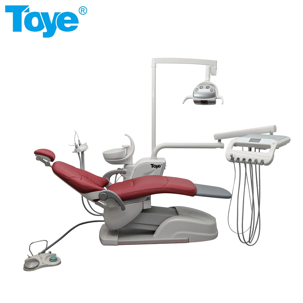 El lujo de alta calidad Foshan Toye sillón dental Precio por unidad de suministro de equipos dentales de China