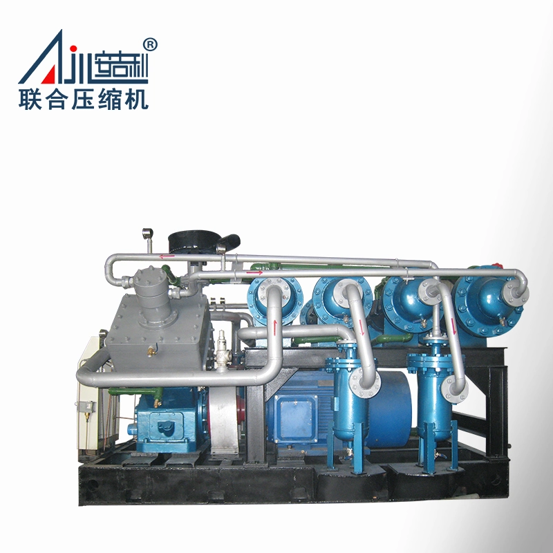 VW-6.4/60 Low Oil Air Compressor Equipment, 6.0MPa Pressure Water Cooling, Explosion-Proof PLC, Customizable Medium and High Pressure Air Compressors.