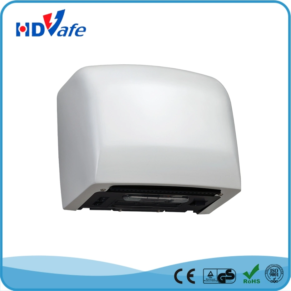 195mm Comfortable Safe Energy Saving Automatic Hand Dryer with Good Sales in USA, Europe