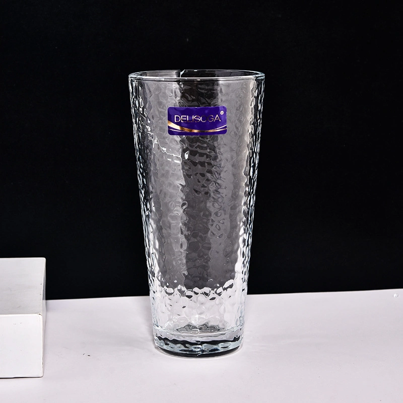 410ml Source Factory Thickened Home Hotel Clear Glass Craft Beer Mug Wholesale/Supplier Pilsner Beer Mug Pint Cup
