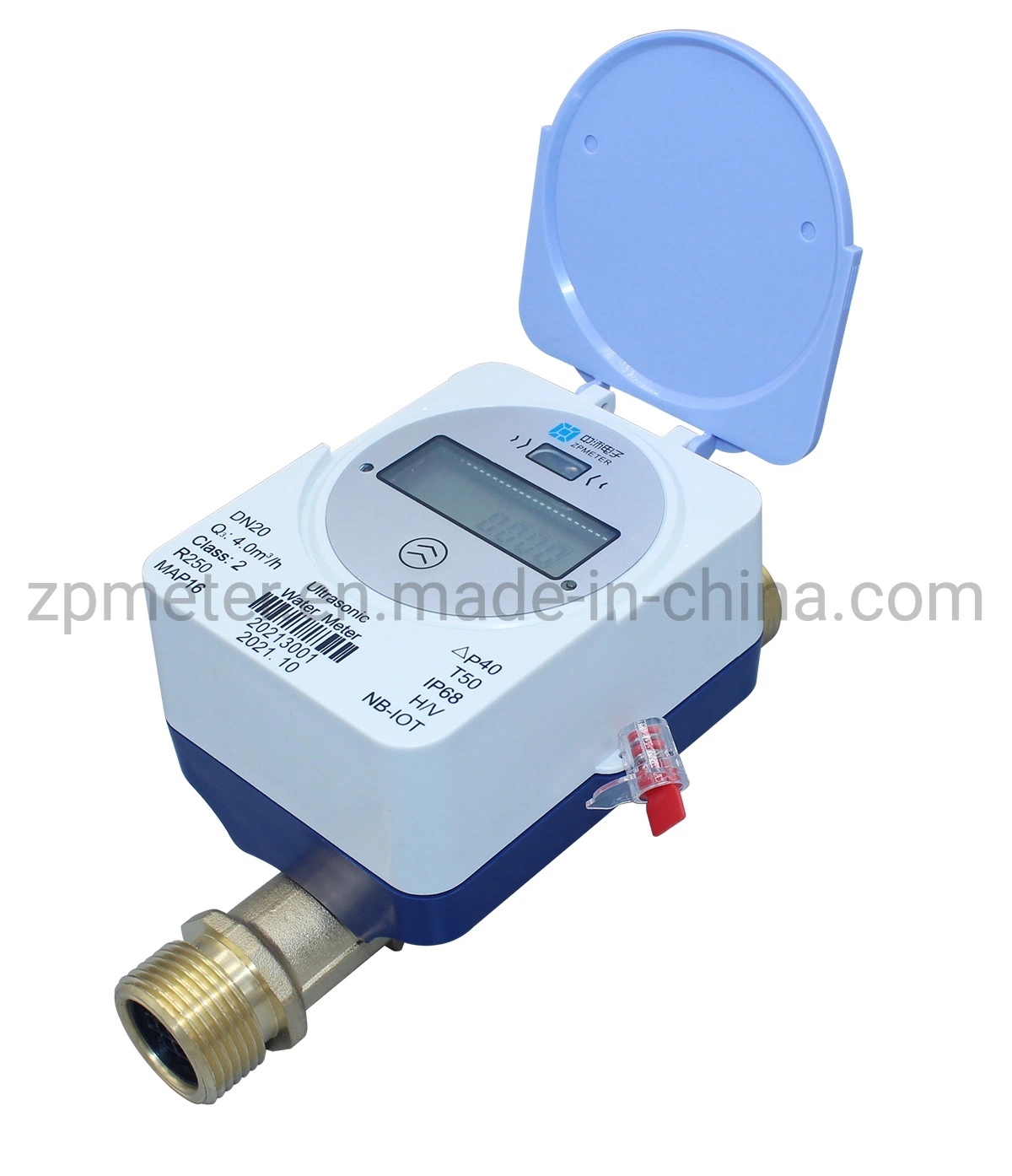 Ultrasonic Water Flow Meter Without Valve Control with Mbus RS485 Pulse Multi Wire and Wireless Communication Way