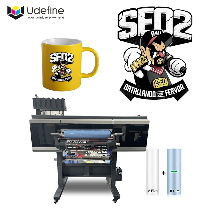 Udefine Hot Sell High Quality A3 Uvdtf with Double XP600 Printhead Ab Film DIY Crystal Sticker Printer