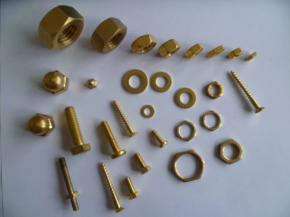 High quality/High cost performance  Hardware Original Factory Brass Phosphor Bronze Hex Cap Nut