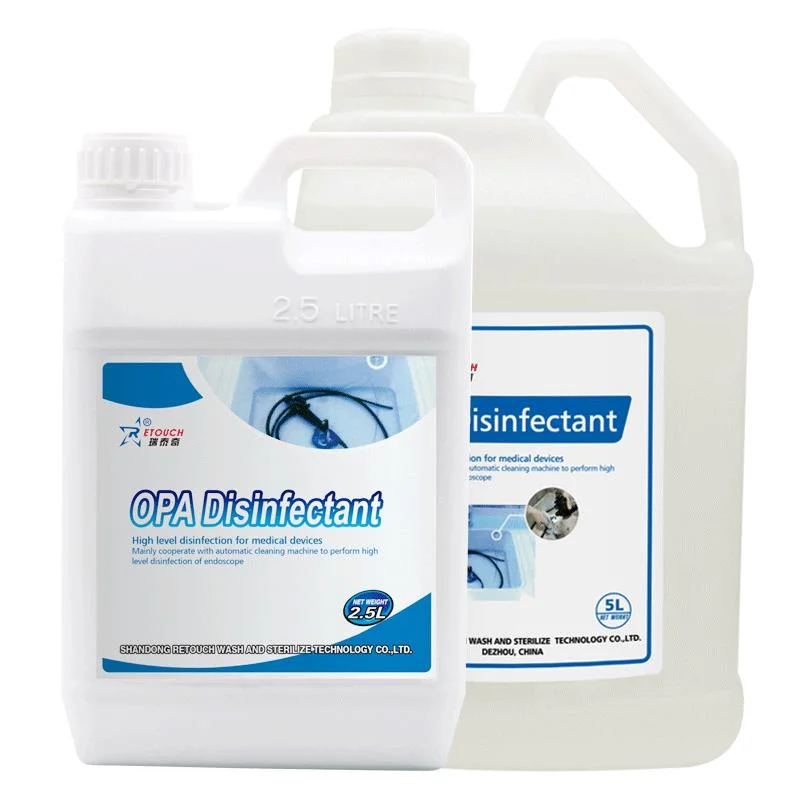 Medical Equipment Antisepsis Ortho Phthalaldehyde Disinfectant Solution 2.5L 5L