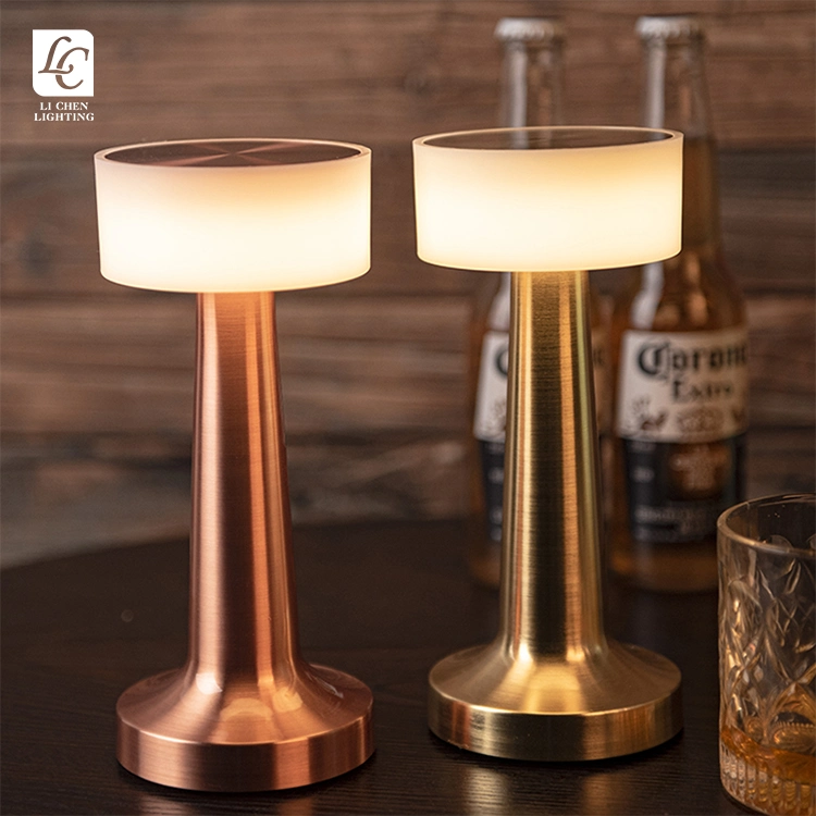 Luxury Gold Modern LED Table Lamp