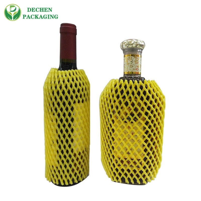 Mesh Packaging Sleeves for Glass Bottle EPE Plastic Sock Net