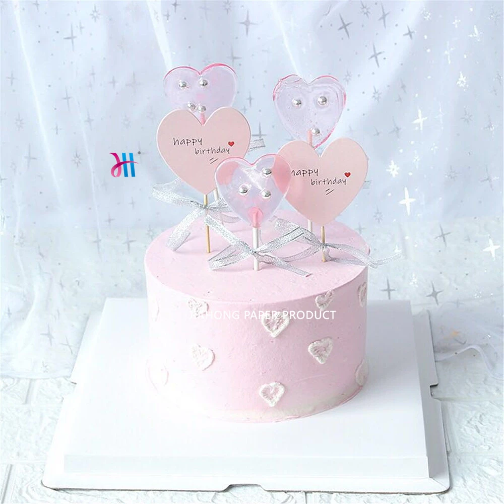 Flag Paper Stick for Birthday Cake Decoration 3.0*100mm