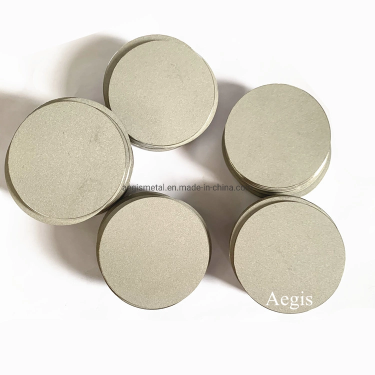 304 316 316L Stainless Steel Metal Powder Filter Disc 110mm Metal Filters