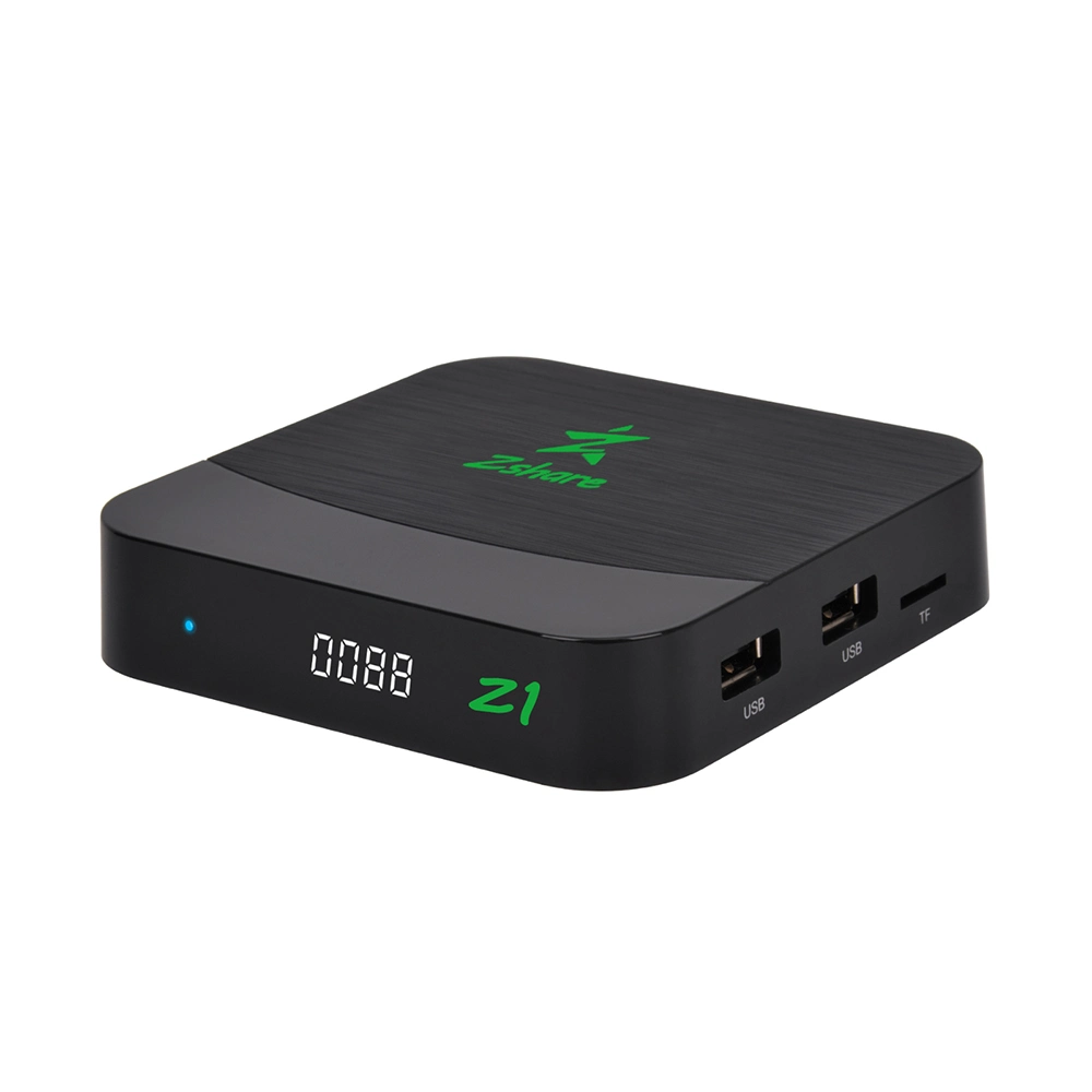 2023 Neu Zshare Z1 Quad-Core 64bit Digital Android 4K 2023 IPTV Box Media Player Beste Set-Top-Box für Brasilien