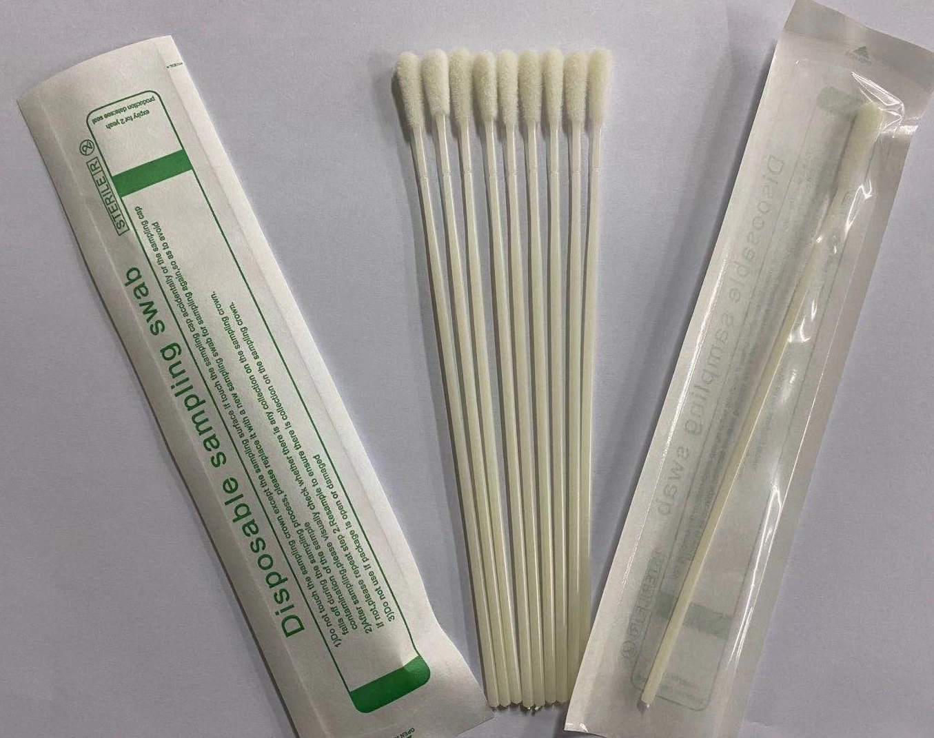 Disposable Virus Sampling Tube Preservation Solution Nasopharyngeal Nasal Swab