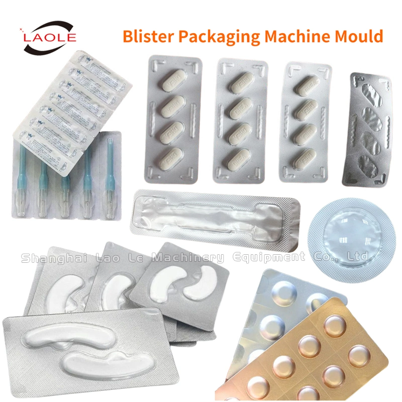 Dpp-80 Double Aluminum Tablets Blister Hardware Sealing Flat Packaging Machine