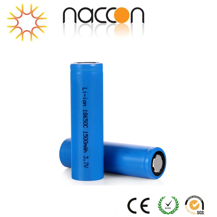 Factory Supply Li-ion18650 3.7V 1500mAh Rechargeable Lithium Battery for Laptop