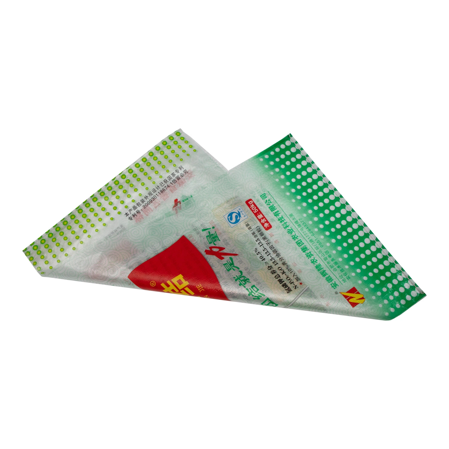 Circular Back Sealed BOPP Laminated Woven Pet Food Feed PP Bags