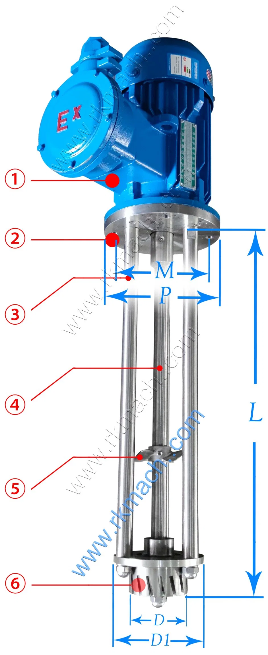 500L Stainless Steel High Shear Mixer