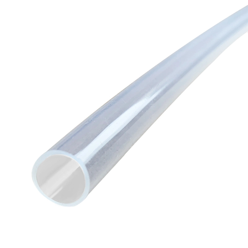 Extrusion Soft Flexible Rubber Pipe Transparent Food Grade 6mm 8mm Silicone Vacuum Hose