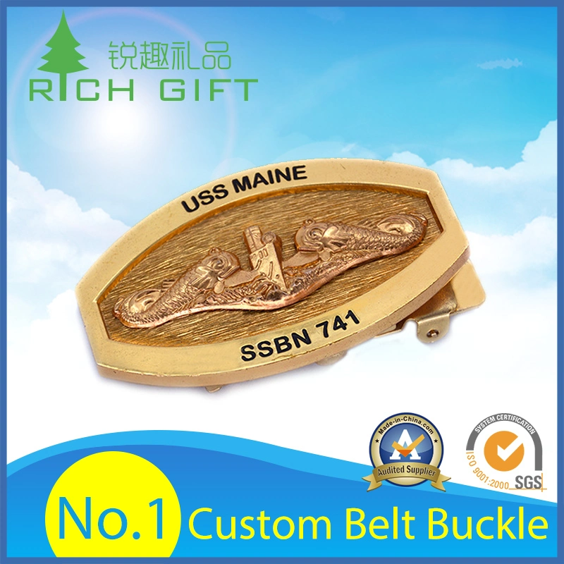 Wholesale/Supplier Custom Made Fashion Seat Zinc Alloy/Brass/Western Metal Belt Buckle for Leather Belt