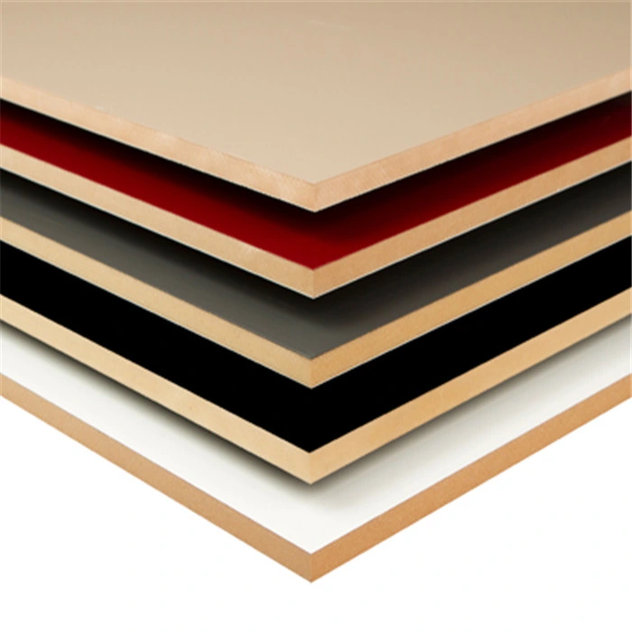 Factary Price Melamine MDF Board Sheet Price / for MDF Door /Wall Panel / Furniture