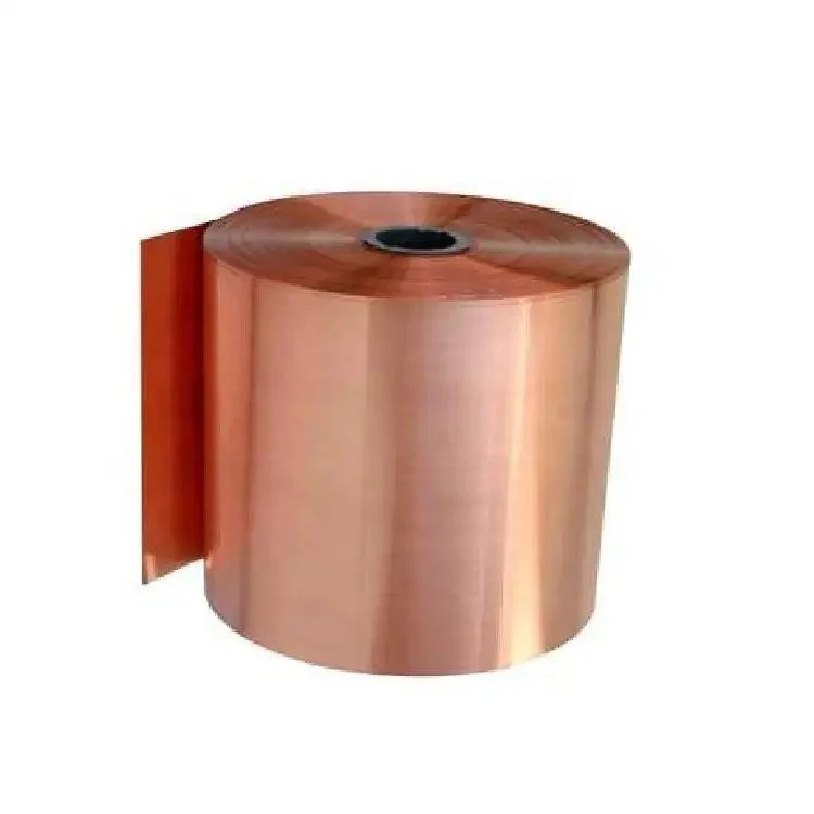 En Grade C11000 C10200 Pure 99.99% Copper Strips Thickness 0.13-3.0mm Conductive Copper Strips