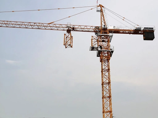 China Top Topless Tower Crane T7527-16D 16tons Construction Tower Crane Stock Price