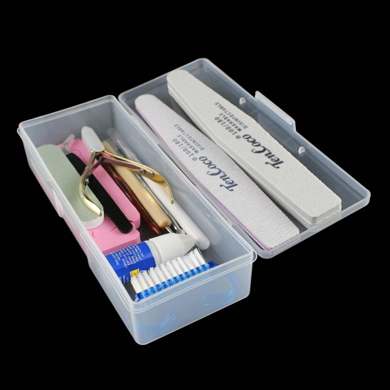 Nail File Pusher Tweezers Clipper Brushes Cutter Nipper Cuticle Scissors Manicure Tools Kit