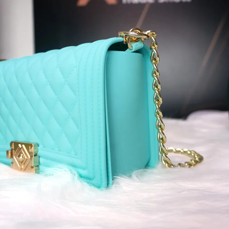 Wholesale/Supplier Women Bag Handbags Silicone PVC Shoulder Handbag Jelly Bag Luxury Ladies Woman