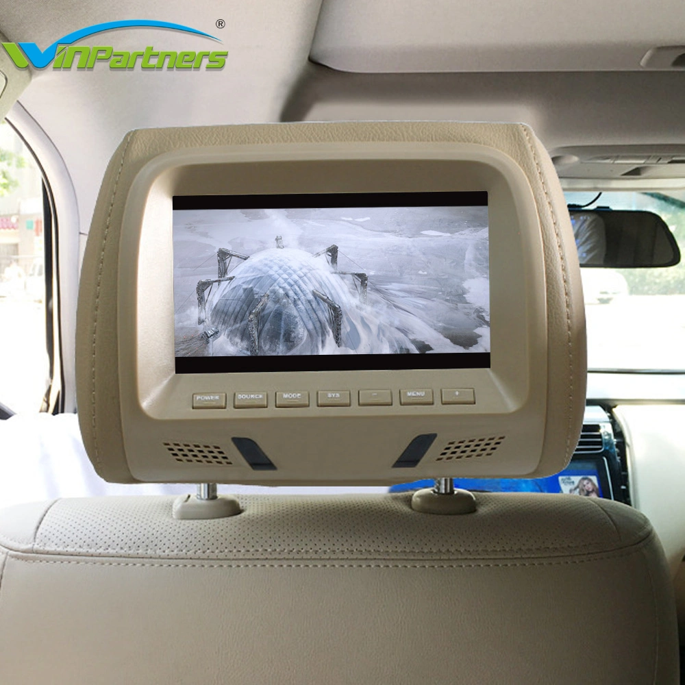 Auto TFT LCD Color Monitor, Headrest Screen, Car Audio& Video
