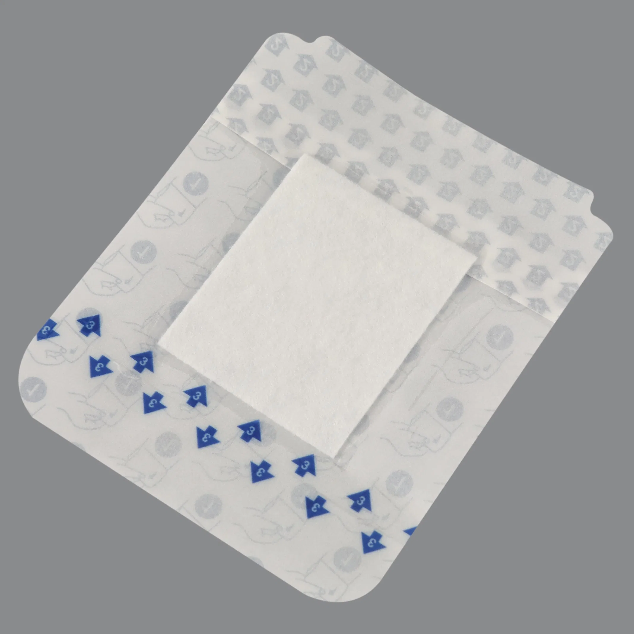 Portable Spunlance Non Woven Fabric Air Permeable Wound Dressing