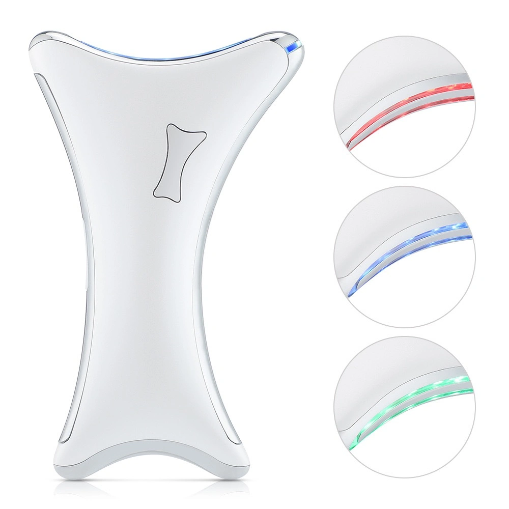 Top Quality LED Skin Care Gua Sha Board Face Beauty Instrument Neck Massage