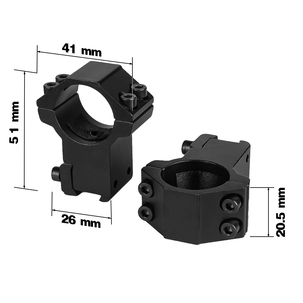 Spina Optics 25.4mm Scope Mount 11/20mm Hunting Accessories