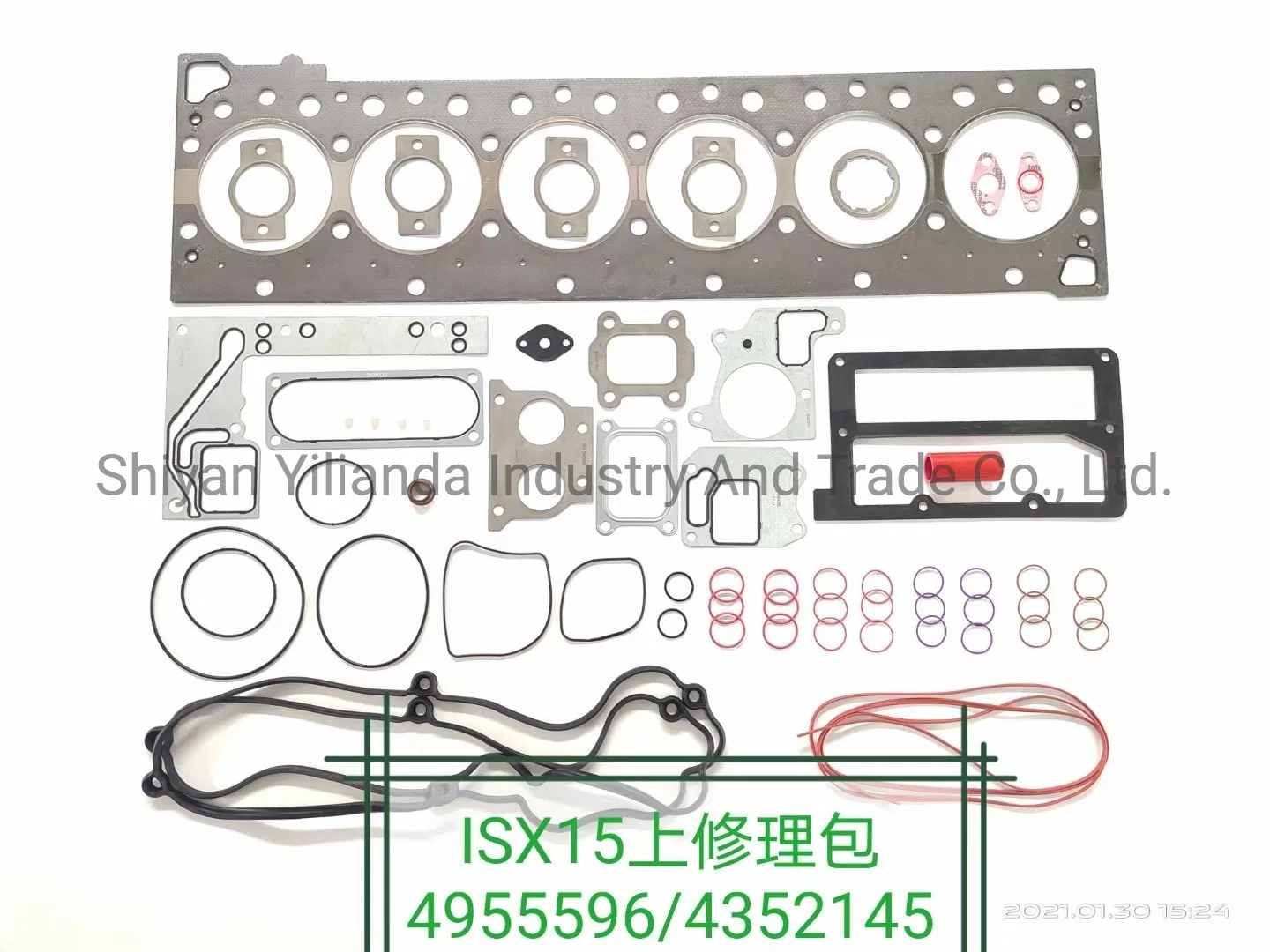 Aftermarket Auto Teile Zylinder Überholung Dichtung Reparatur-Kit für Cummins Isx15 QSX15 X15 Motor 4352145 4955596