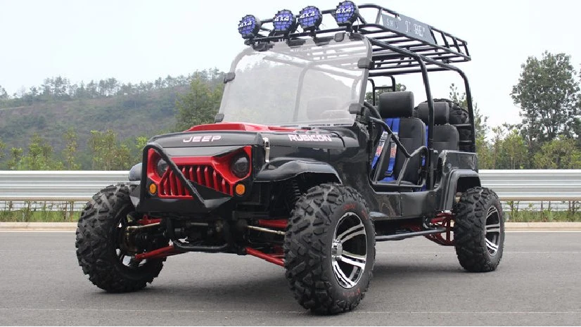 Hot Sale lado a lado 2 lugares 4 lugares Adulto Buggy UTV Dune 4WD para Fazenda 4X4