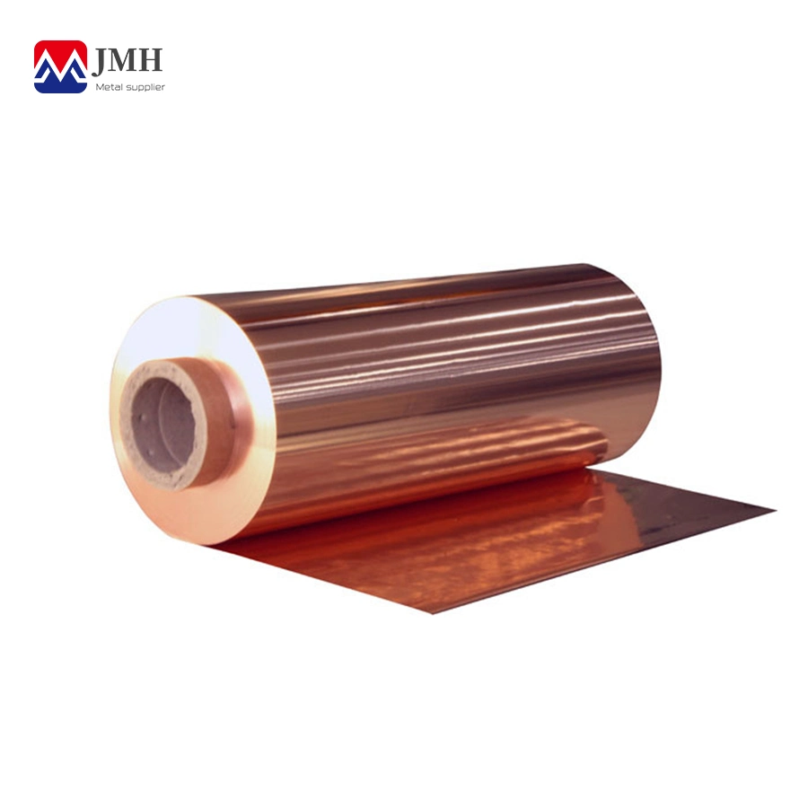 Regular Size 600X1500mm or Customized Copper Tape Copper Coil Brass Tape