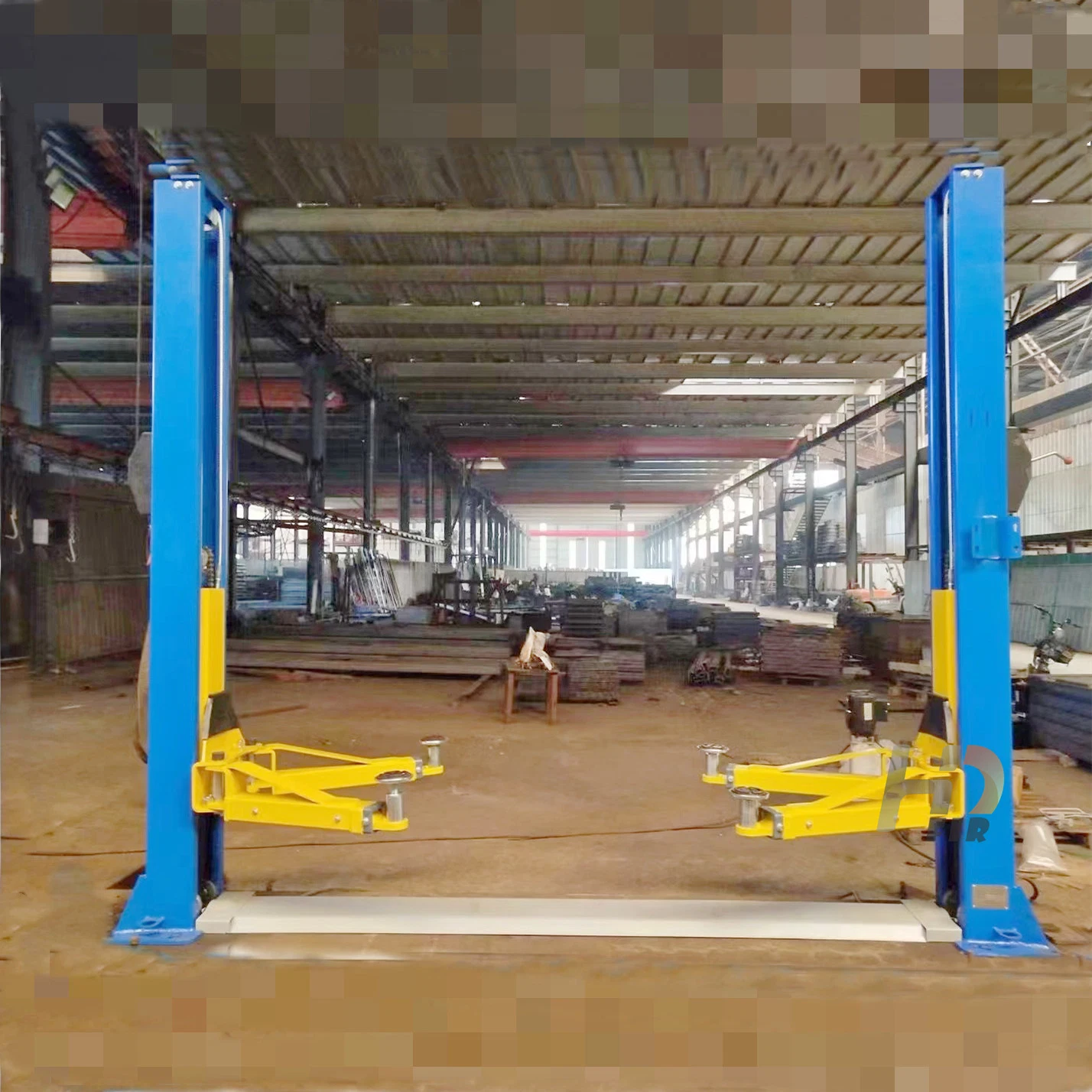 Hot Sale 2 Posts Car Lift/Floor Plate New Design 4000kg out Lock Two Post Floor Plate Car Lift Jack Use for Car Lifting