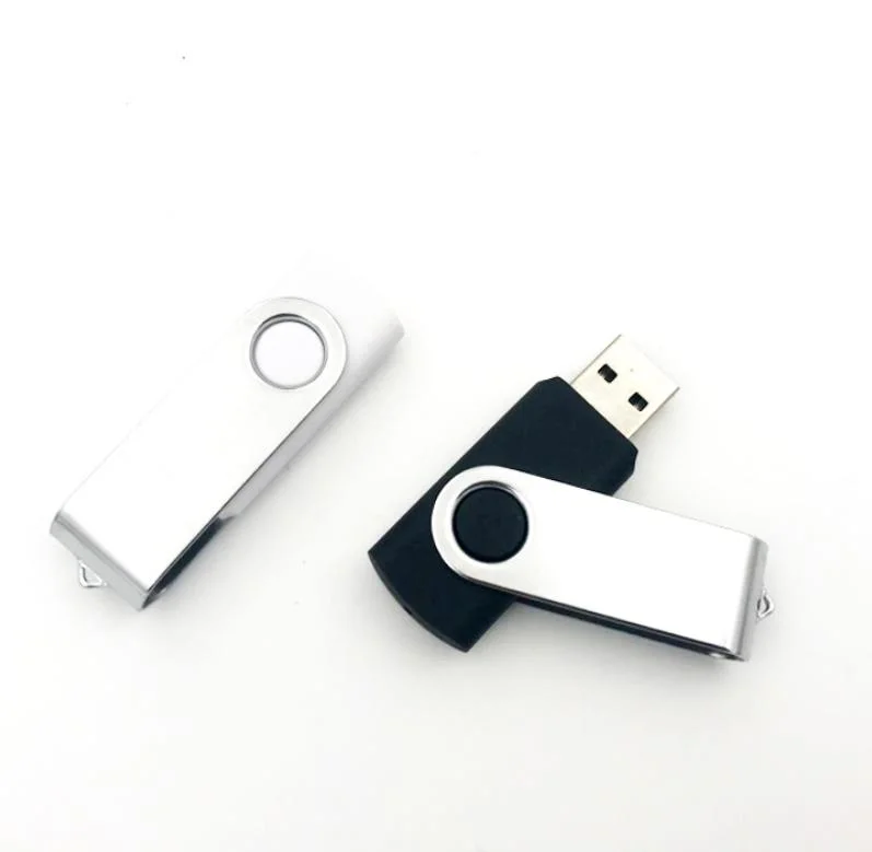 Logo personnalisé 2 en 1 Type-C rotation des périphériques de stockage de mémoire Clé USB