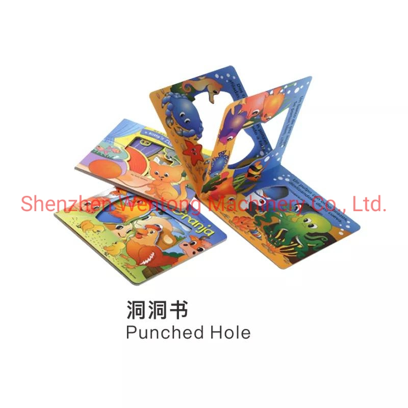 Multifunctional Shaped Automatic Laminating Production Line Board Book Binding Equipment