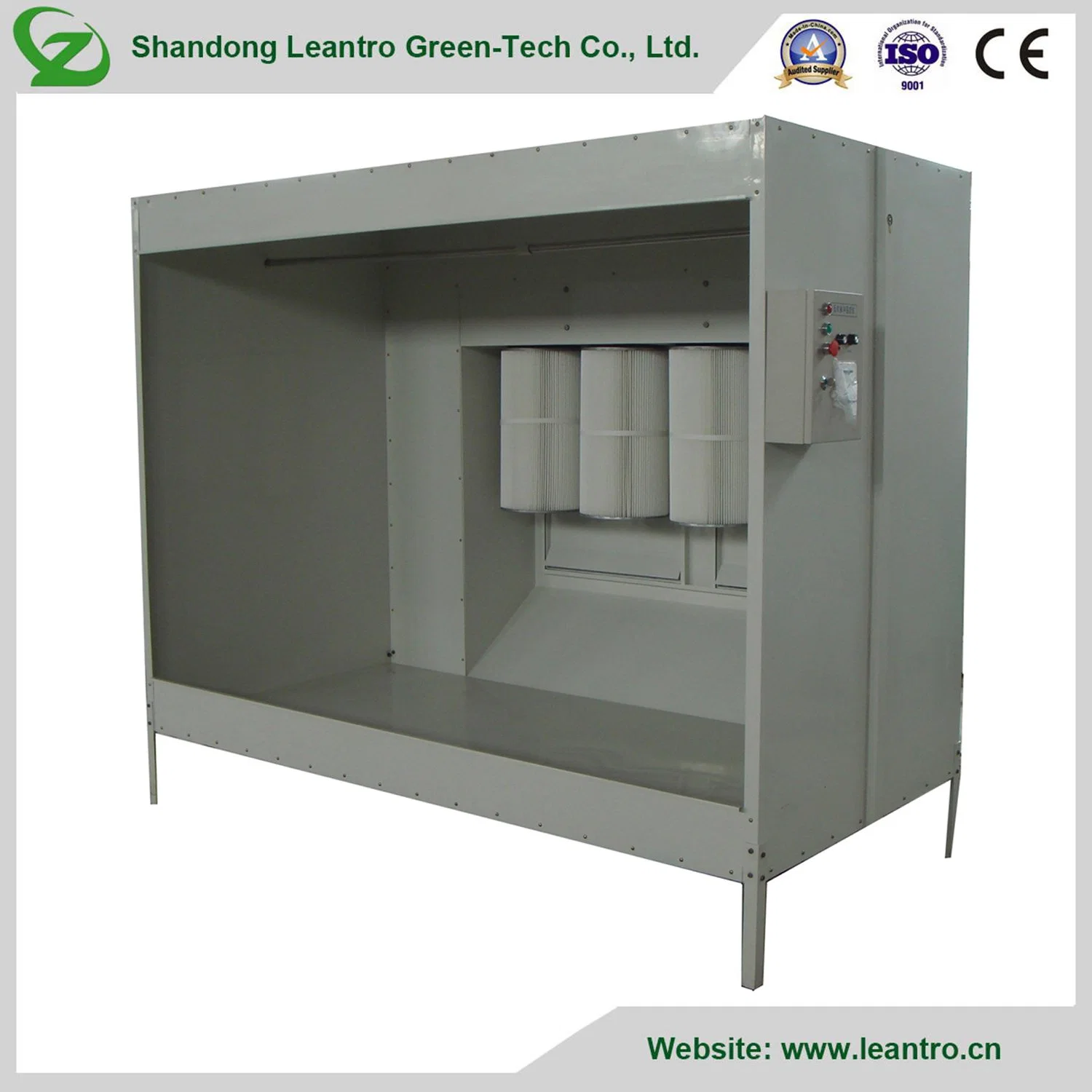 Galvanized Steel Powder Coating Room for Single Workpiece