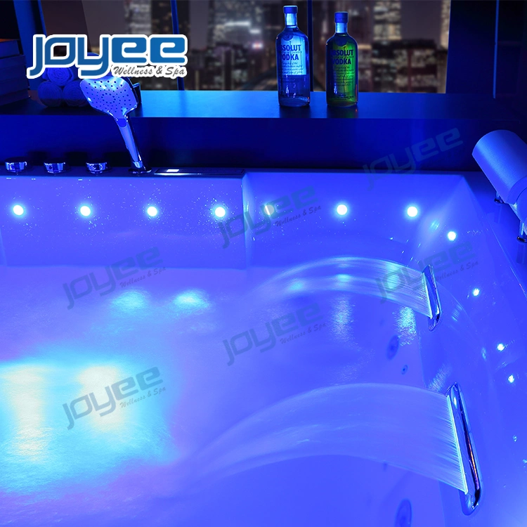 Joyee Badezimmer Freistehende Acryl 2 Person Sexy Whirlpools Bubble Bad WHIRLPOOLS