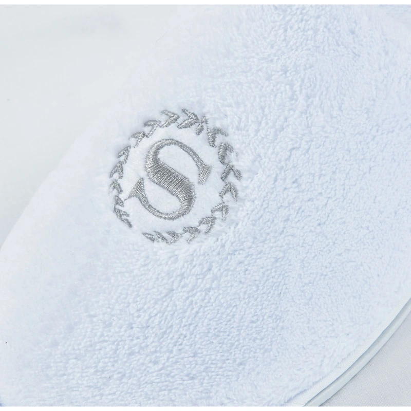 High quality/High cost performance White Open Toe Embroidery Logo Hotel Slippers for Hotel Guestroom Pantoufle Jetable Ciabatta Da Hotel