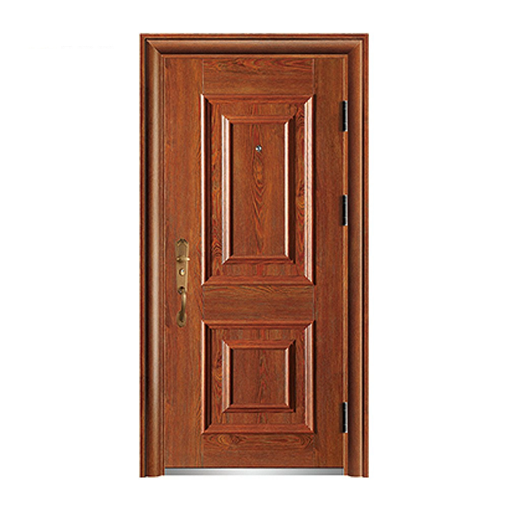 Ghana Entry Steel Door Price Exterior Steel Swing Security Door for Sale