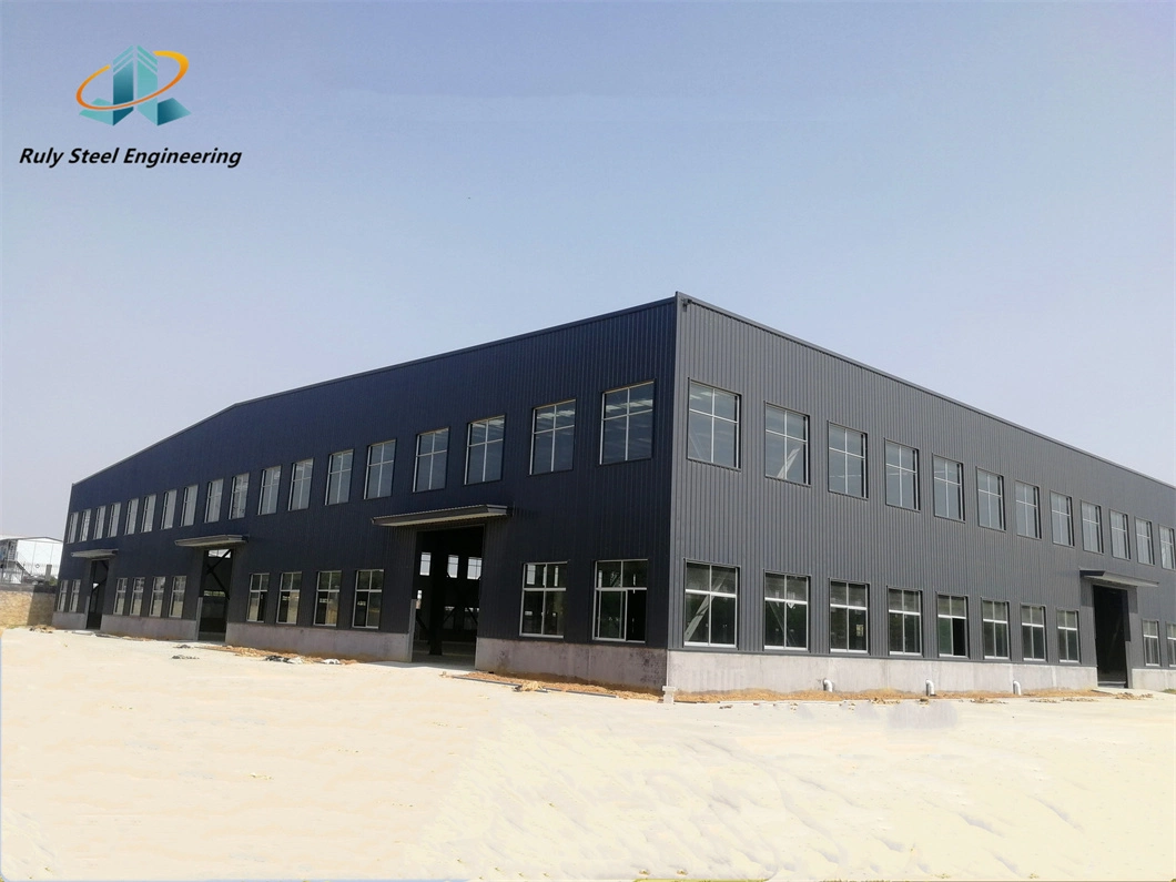 High Strength Prefab Structural Steel Frame Buildings/Metal Storage Steel Building Warehouse/Metal Building/Workshop/Hangar/Steel Shed/Church Building