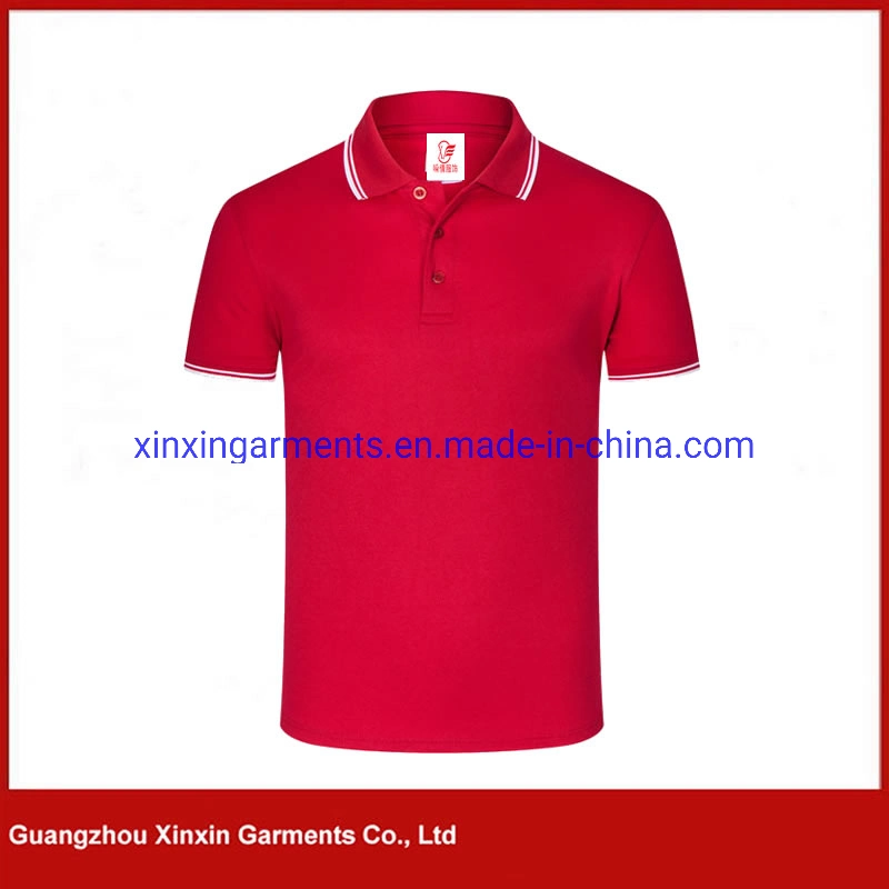 La Mens Polo personalizado Camiseta de algodón poliéster 65 Polo 35 seco caliente colocar la camiseta de golf de tendencias más recientes productos (P348)