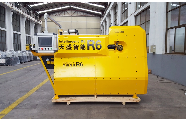 Hot Sale R6 Rebar Bending Machine Processing 5-10mm Wire