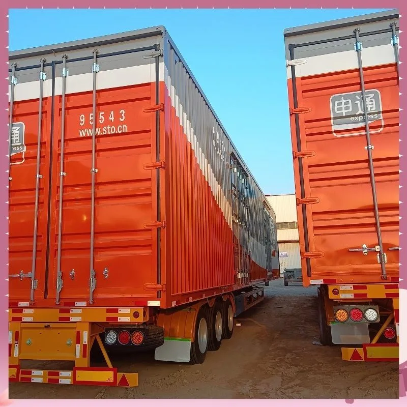 3 Axles 20 Foot 40FT Skeleton Chassis Semi Trailer Terminal Port Container Flatbed Truck for Sale