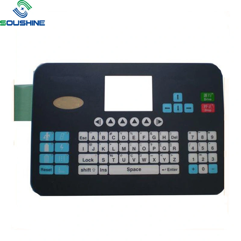 High quality/High cost performance  Electronic Silk Printing Membrane Keypad for Beckhoff